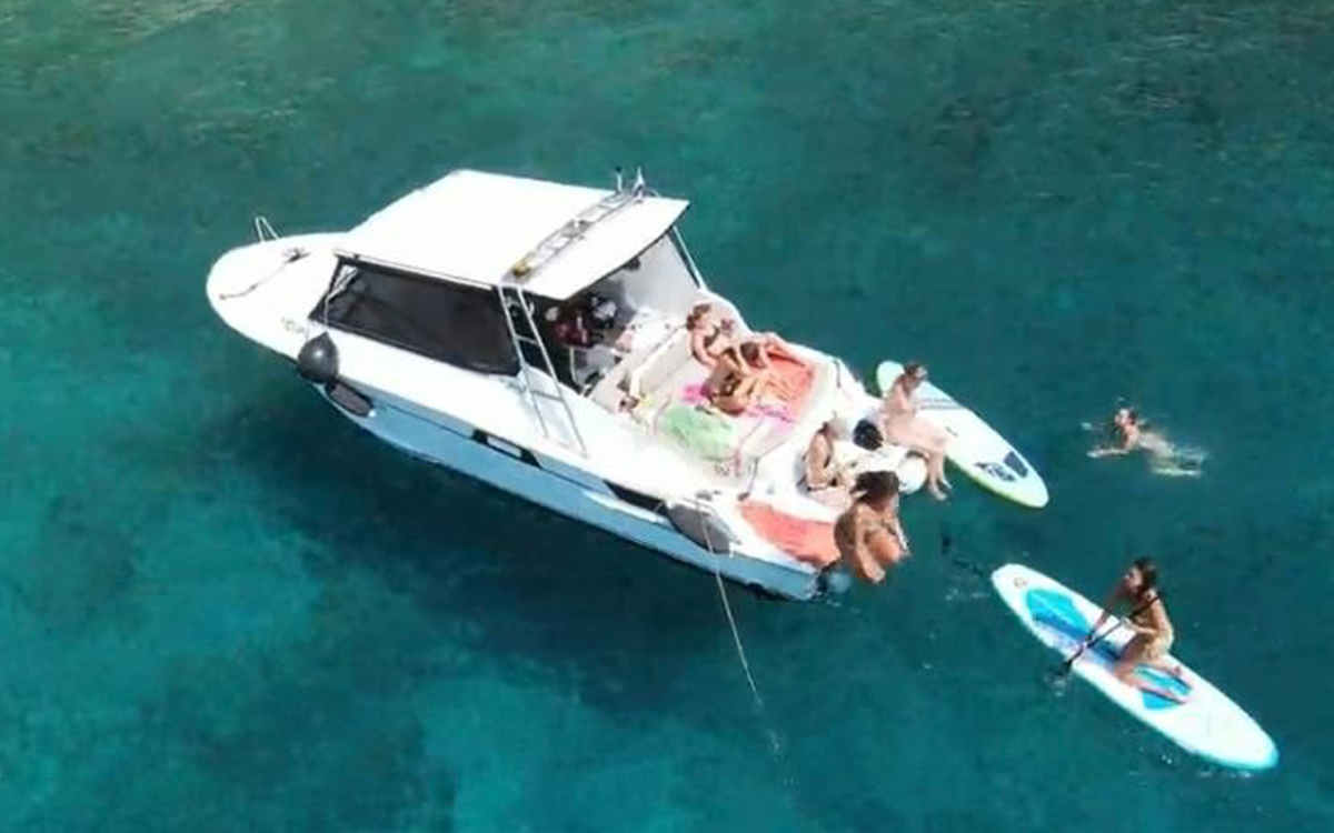 Trophy GT 32 boat Hvar